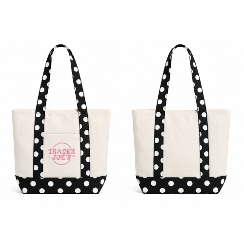 Polka Dot Tote Bag